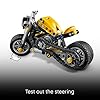 LEGO Technic Yellow Motorcycle Toy - Building Toy for Boys & Girls, Ages 7+ - Model Kit with Detailed Features - Bedroom Decor for Kids - Gift for Birthdays - 42225 #2
