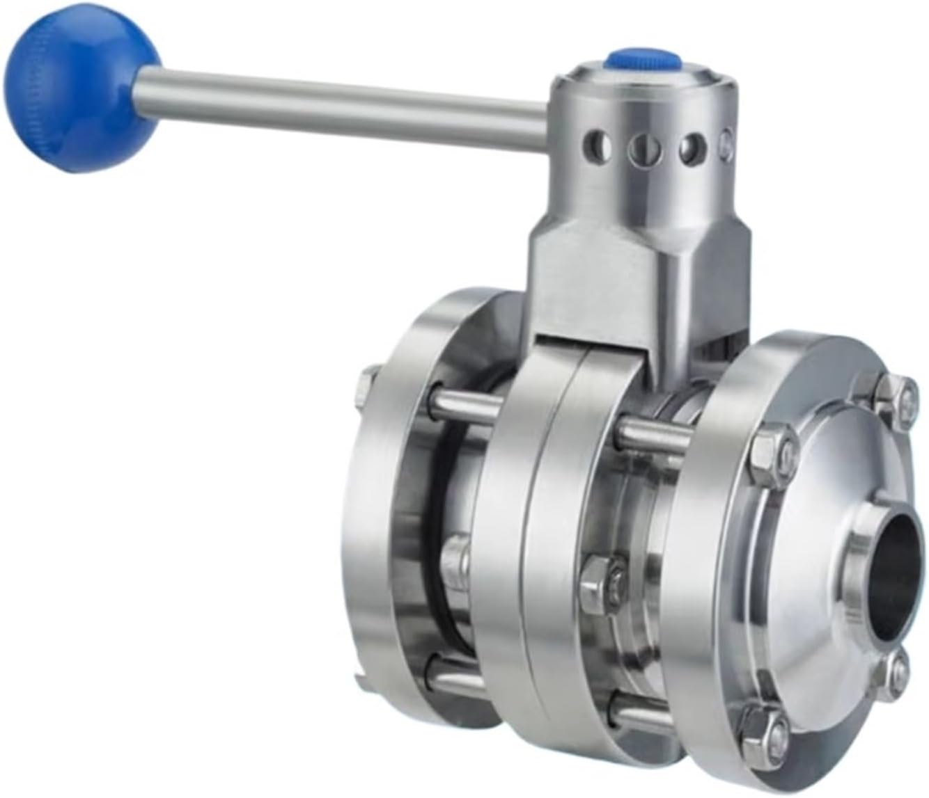 Stainless Steel Manual Clamp Butterfly Valve with Handle