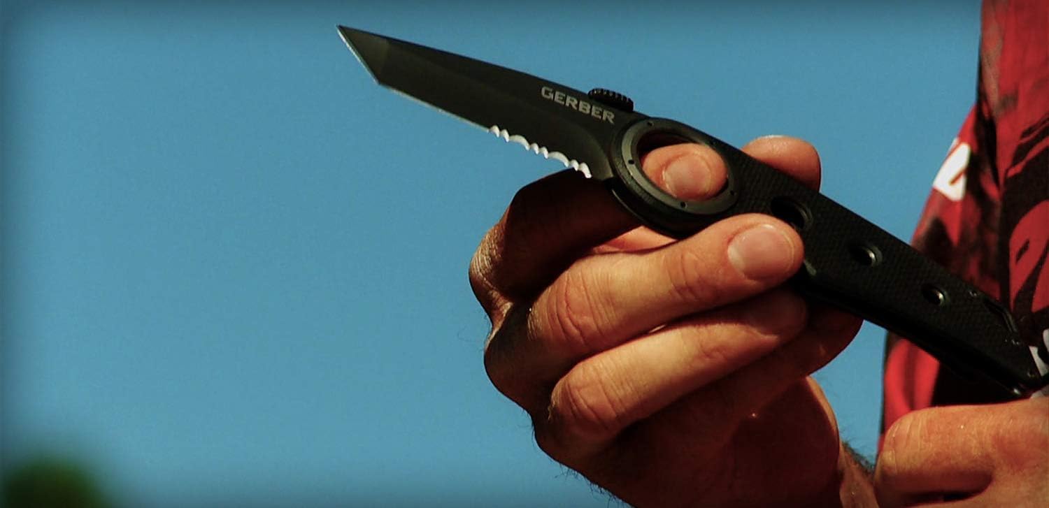 Gerber Remix Tactical Folding Knife, 7,6 cm, Schwarz