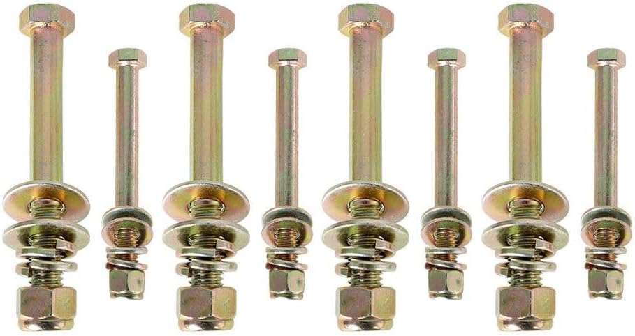 Bolt Perno Up+Lw Grade 8 Hardened Rear Control Arm Bolt Kit Mounting Hardware For Jeep For TJ 1997-2006 For Wrangler 1997-2006 GP848222DH 6506033AA