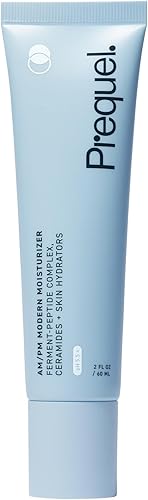 Prequel Skin AM/PM Modern Moisturizer – Hydrating Face Cream with Peptides, Ceramides & Glycerin for Dry, Sensitive, or Combination Skin – Non-Greasy Moisturizer for Barrier Support