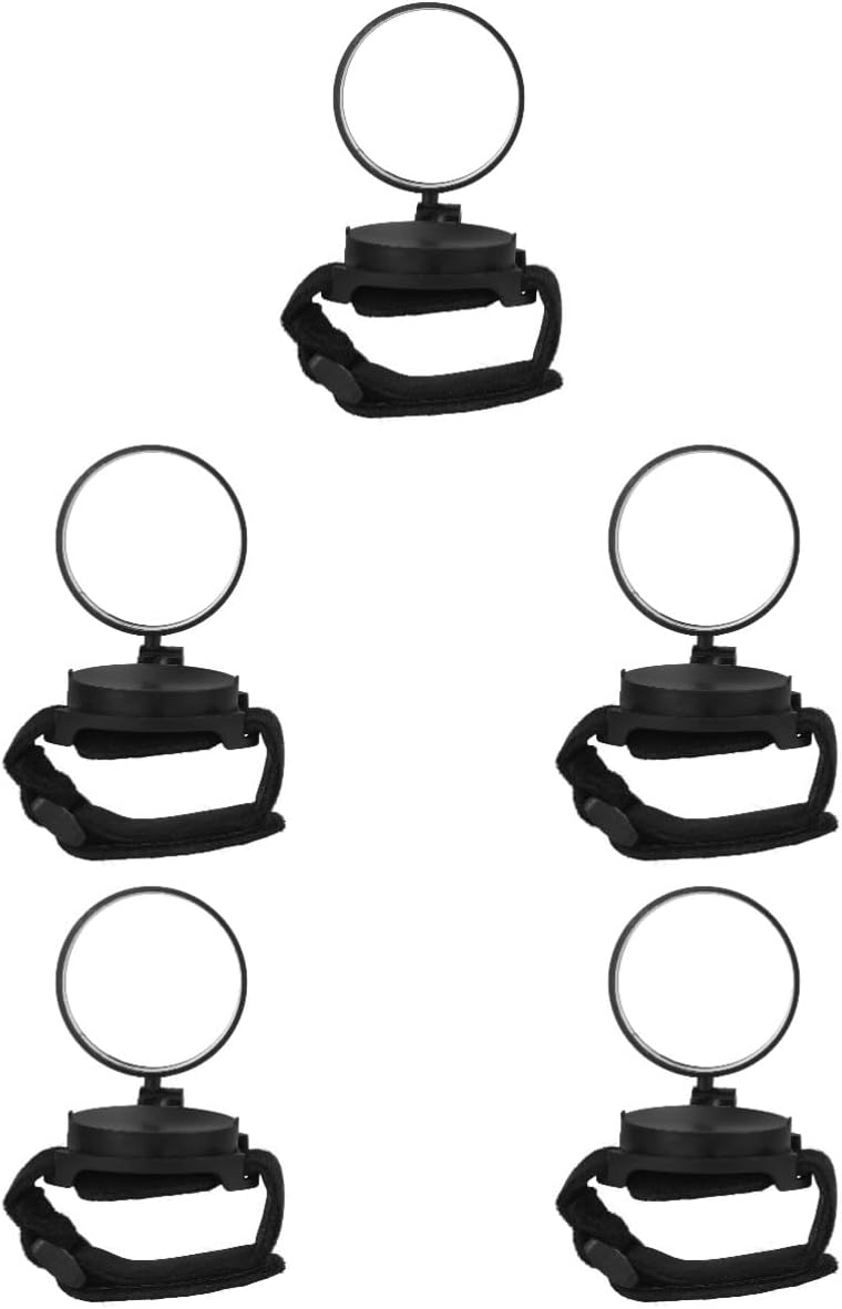 BESPORTBLE Bike Wristband Mirror Rotating Cycling Rearview Mirror for Riding Lightweight and Wrist Mounted Design Compatible with All Bike