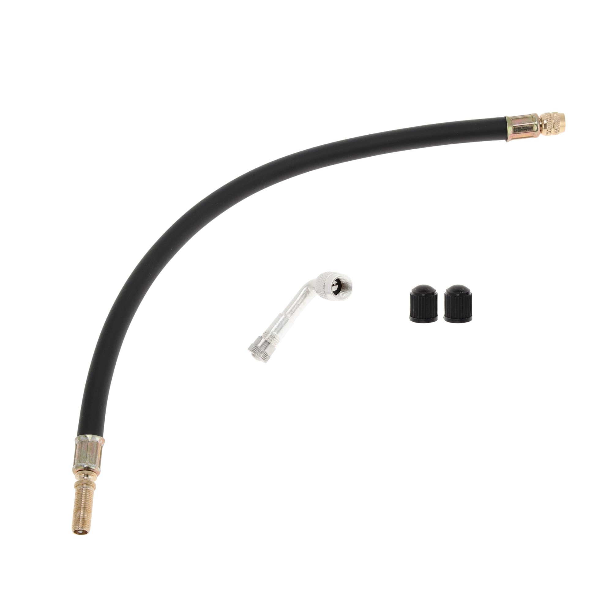 Motoforti 90 Degree Copper Tire Valve Extension 350mm for Car Motorcycle