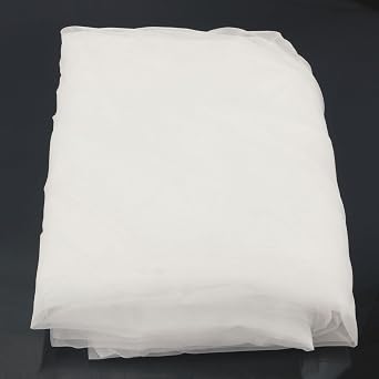EsportsMJJ 300x127cm Silk Screen Printing Mesh 48T 120M White Polyester 3 Yards