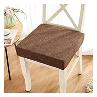 Outdoor Patio Stoelkussens Diep Zitkussen,Vierkant Linnen Zitkussen,Wasbare Effen Kleur Rolstoel Zitkussens,Dikke Schuim Niet-slip Bank Sofa Kussen-I 45 * 45 * 5cm