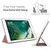 MoKo Case Fit 2018/2017 iPad 9.7 5th / 6th Generation - Slim Lightweight Smart Shell Stand Cover with Translucent Frosted Back Protector Fit Apple iPad 9.7 Inch 2018/2017, Rose Gold(Auto Wake/Sleep)