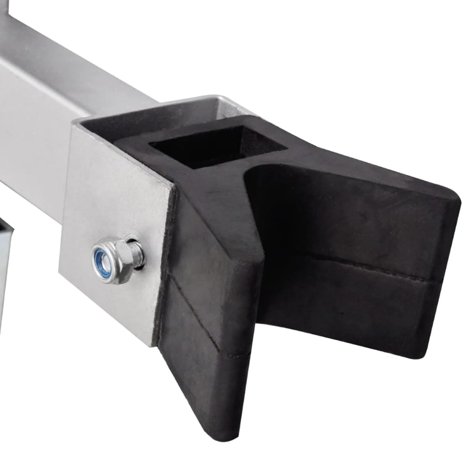 Gecheer Bootsanhänger Windenstand mit Bugstütze, Verstellbarer Windenständer 62-72 cm, Stahl, für sichere Bootsführung und Transport