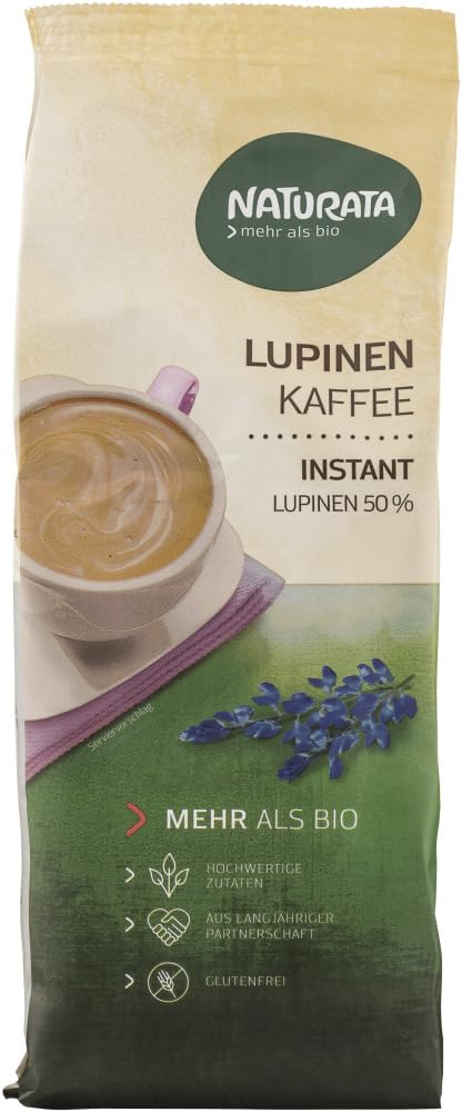 Lupinenkaffee, instant, Nachfüllbeutel 6 x 200 g