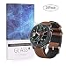 Produktbild BECEMURU Amazfit GTR Schutzfolie Displayschutzfolie 9H Härtegrad Berichterstattung Displayschutzfolie Gehärtetes Glas für Amazfit GTR Smartwatch (3 Stück)[47mm Version]