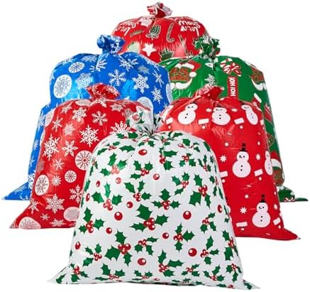 6PCS Large Christmas Gift Bags 44