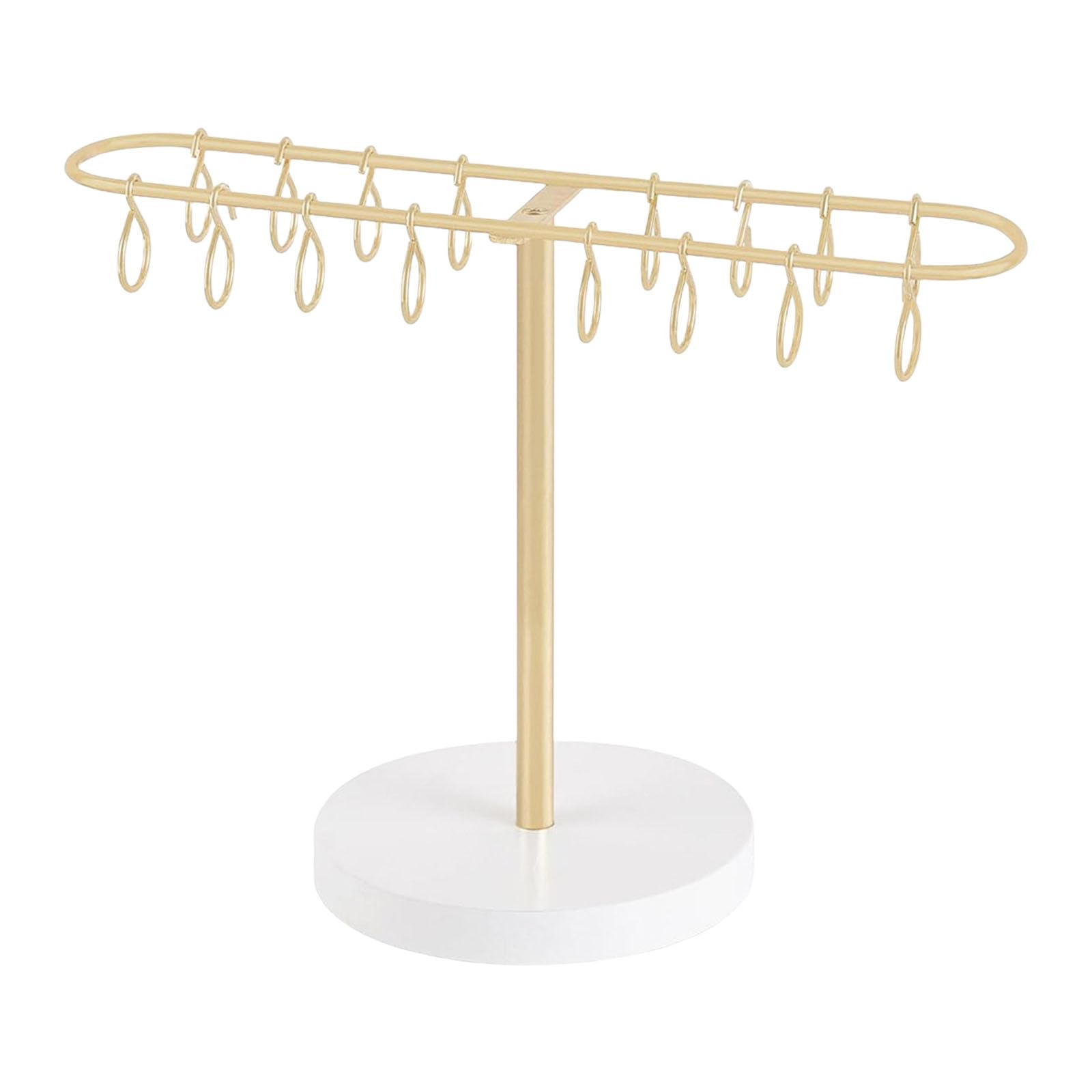 Msioytog Multifunctional Display Stand Headbands Holder Hair Clip Display Rack Metal Texture Present for Fashion Enthusiasts Hair Accessory Storage Rack