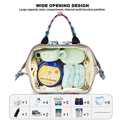 Borsa fasciatoio zaino per neonate e ragazzi