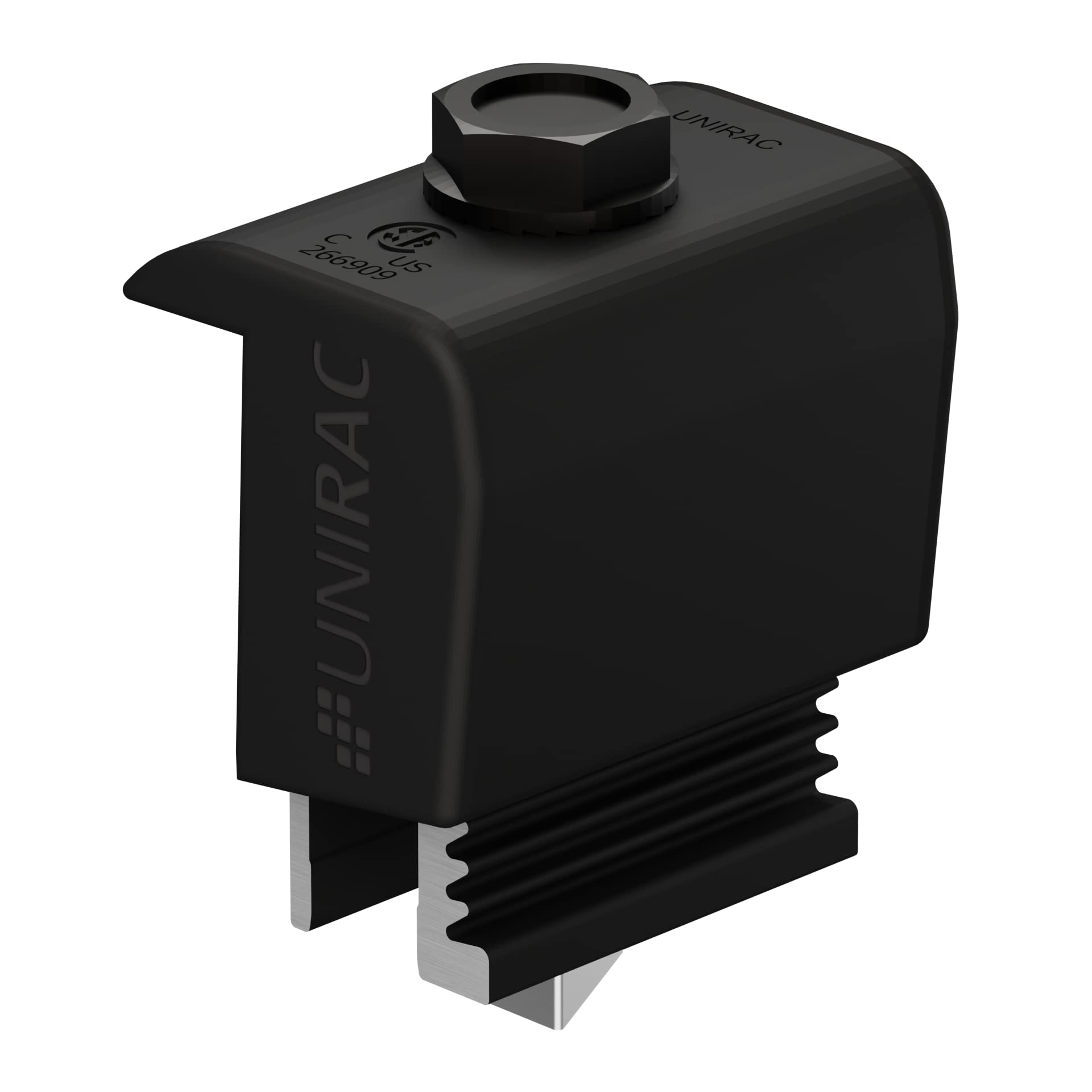 UNIRAC Clamps - UAF END CLAMP Dark. Case of 20 Units