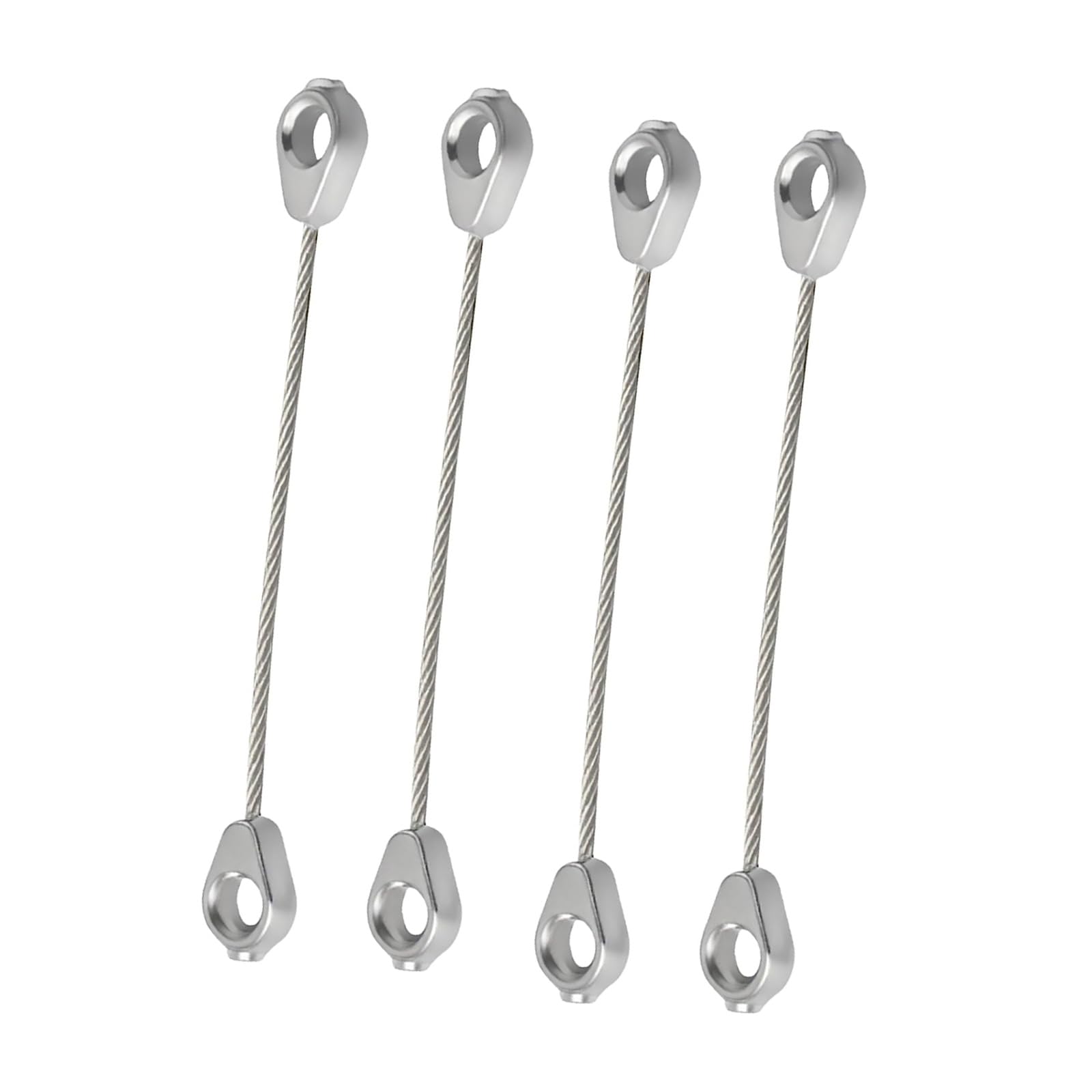 Tsophreniq 4Pcs 746-0970 946-0970 Stainless Steel Deck Lift Brake Cable Replacement For Rzt17 Rzt22 Rzt42 Rzt50 Lawnmower Stainless Steel Cable
