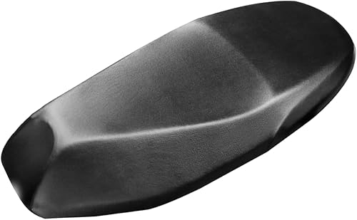 Funda de asiento de motocicleta, funda universal para asiento de motocicleta con elástico, protector de asiento de motocicleta de piel sintética