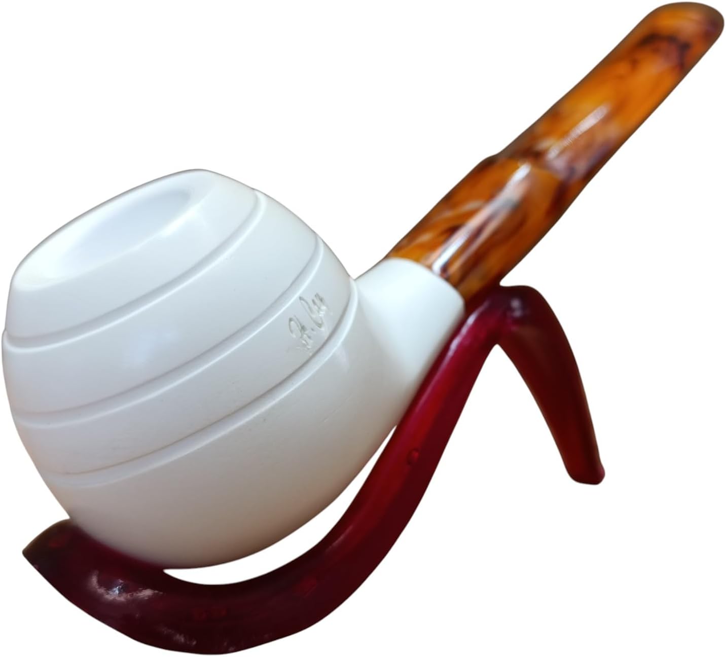 Block Meerschaum Grand Horn Pipe