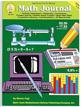 Paperback Math Journal Book