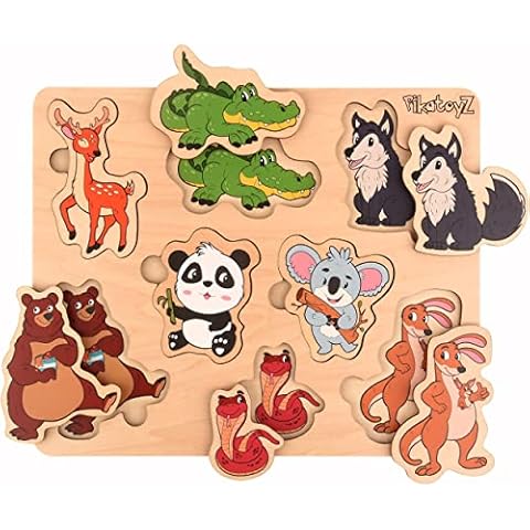 Pikatoyz Forest Animal Jigsaw Puzzle Cover