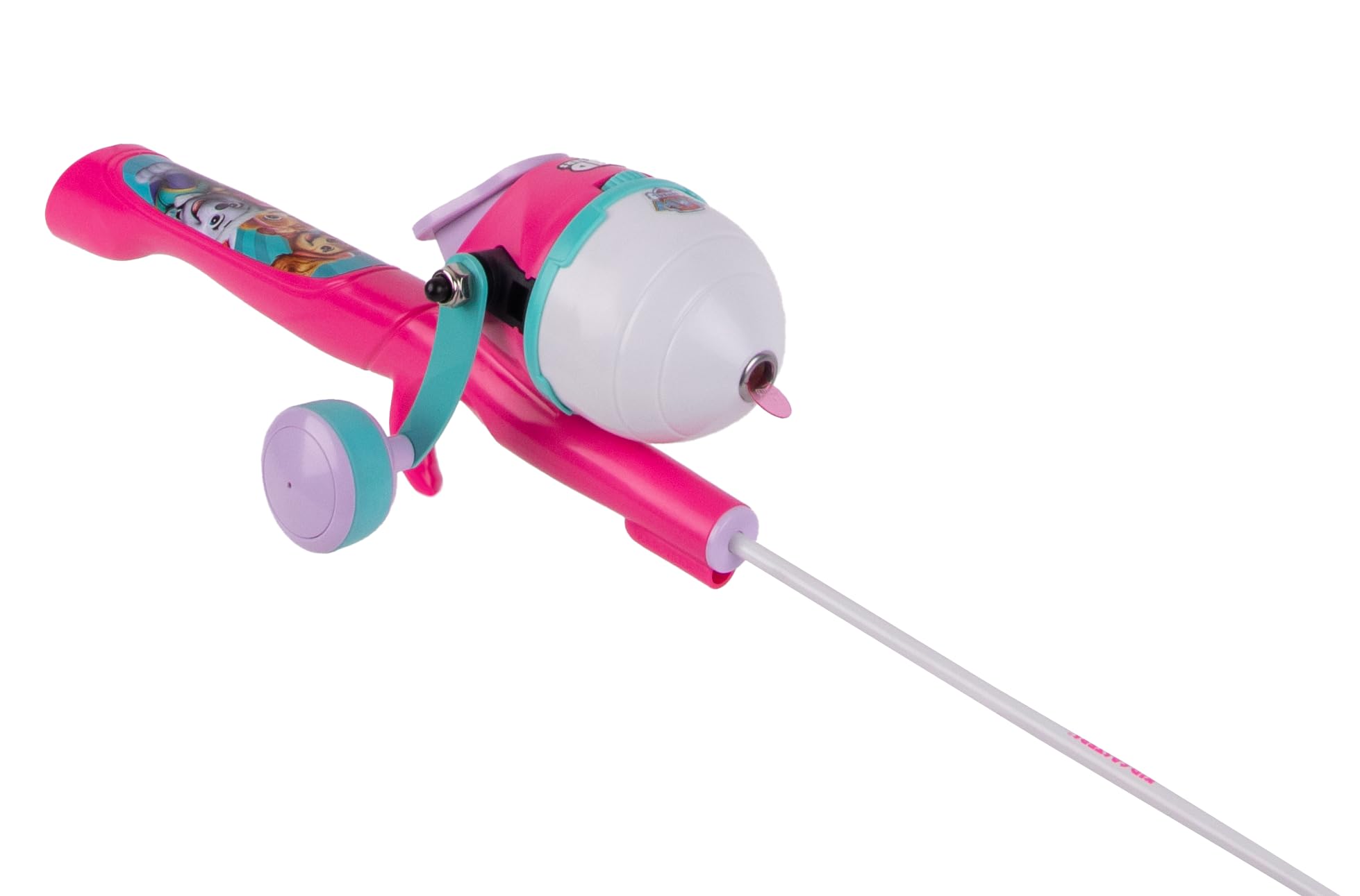 Kid Casters Licensed Youth Fishing Poles | Spincast Reel & Practice Casting Plug | Small & Easy to Use (Pre-spooled with a 6-Pound Fishing line), 29.5