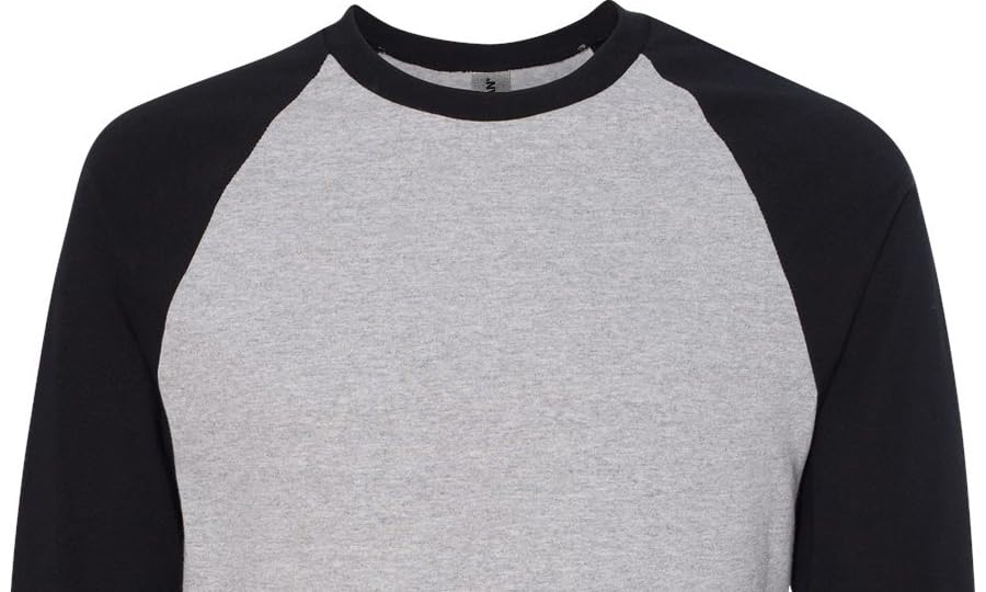 Gildan G570 3/4-Sleeve Raglan T-Shirts, Bulk Undershirts for Men Multipack - Create Color Pack Men 5700 Cotton Shirt4