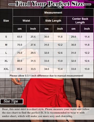 Avidlove ALL010280 Ruffle Skirt A-Line Skirts Drawstring Knot Side Skort Y2K Skirt Pleated Skater Tennis Skirts thumb #5