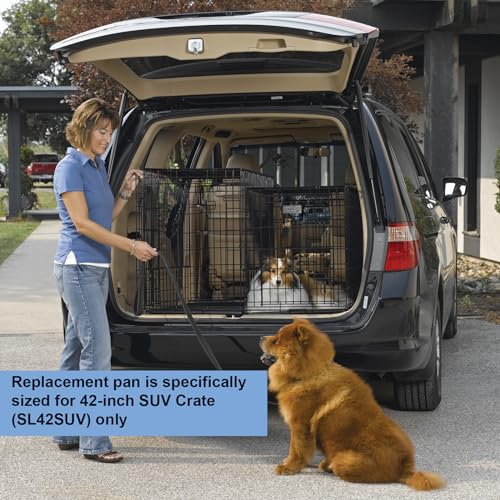 MidWest Homes for Pets Replacement Pan for 42′ Long MidWest SUV Dog Crate MidWest Homes for Pets Replacement Pan for 42′ Long MidWest SUV Dog Crate