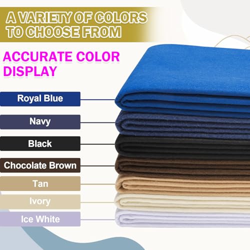 Image of XSEINO Tan Large Felt Fabric 36 inch X 36 inch(1 Square Yard), 1.4 mm Thick Soft Felt Fabric Sheet for Crafts, Yellow Series Colors Soft Nonwoven Fabric, Fit for Decoration, Sewing, DIY Crafts
