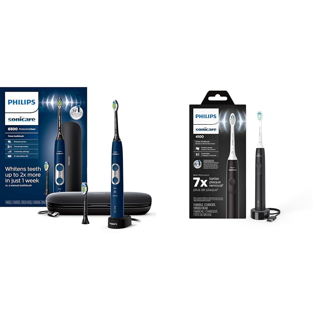 Amazon.com: Philips Sonicare ProtectiveClean 6500 & 4100 Electric