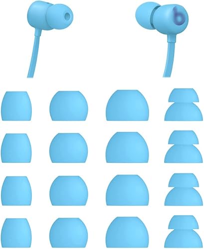 Miniatura 9 de ALXCD Almohadillas compatibles con auriculares Beats Flex, S, M, L, D, 4 tamaños, 4 pares de almohadillas de silicona suave, puntas de repuesto para