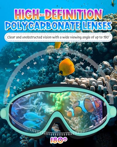 Image of Swim Goggles 2 Pack, Wide View Anti Fog&UV Swimming Goggles for Audlt, No Leak Pool Beach Essentials for Men Women
