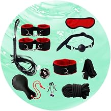 10-Piece Nylon Yoga Endurance Kit, Stylish Stretch Band, Complete Small Tools, Stamina Building, Mutual Training Home Fitness Combo Red+Y15