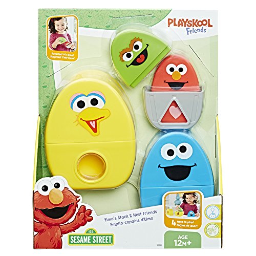 Playskool Friends Sesame Street Elmo’s Stack & Nest Friends #TOP1