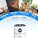 JRD Humidifier Large Room 8L/ 2.1Gal, Ultrasonic Cool Mist for Bedroom, Quiet Humidifier with Remote Control, 10 Mist Modes, 24H Timer, Night Light, AI Mode, 40H Run for Home Office Baby Pets
