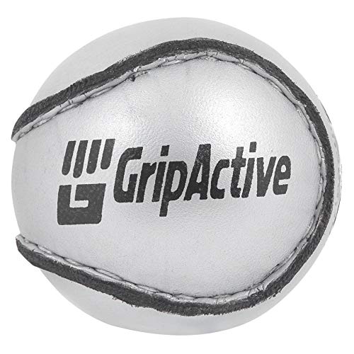 Balles GAA Hurling bicolores argent brillant taille 4 haute visibilité pack de 6