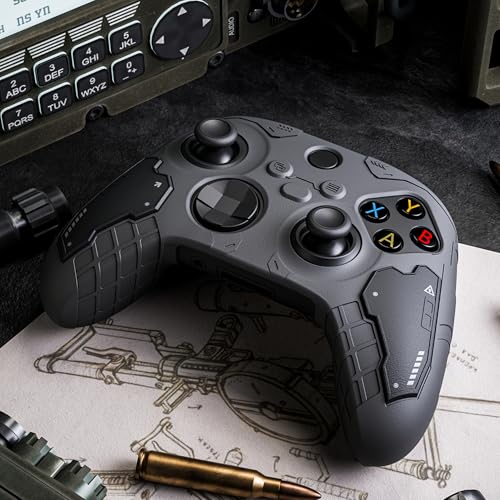 Image of GeekShare G.S.TAC Tactical Controller Skin Grips Set, Anti-Slip Silicone Protective Cover Skin Case for Xbox Series X /S Controller with 2 Thumb Grip Caps