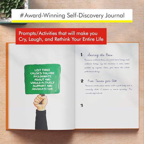Image of Self-Exploration Journal - Guided Prompts for Mindfulness, Self-Discovery, Personal Growth & Mental Wellness | What I Found When I Looked