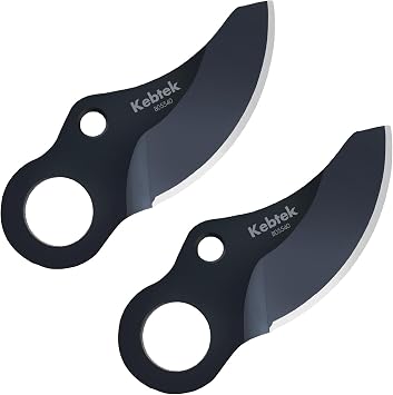 SK5 High Carbon Steel Replacement Blade for Kebtek Electric Pruning Shears Cordless, Compatible with B05540 Model Tree Pruner, Durable for Efficient Thick Branch Cutting B05540 Upper Blade*2