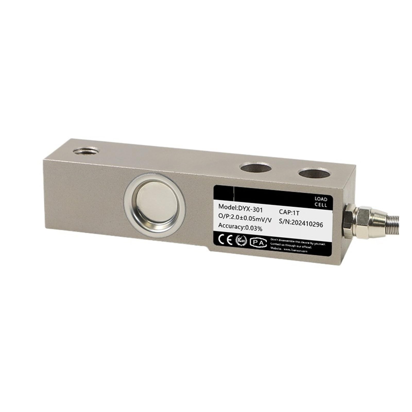 Sensore di pesatura del raggio | DYX-301 Daysensor Bilancia da pavimento a sbalzo Peso del reattore a tramoggia Industriale(0-30KG)
