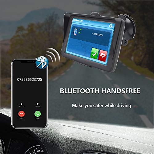 image for AWESAFE GPS Navigation 7 Inch with Reverse Camera Bluetooth Calling Re