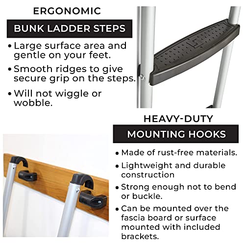 image for Stromberg Carlson Interior Bunk Ladder, KD, RV Bunk Ladder, Bunk Bed L