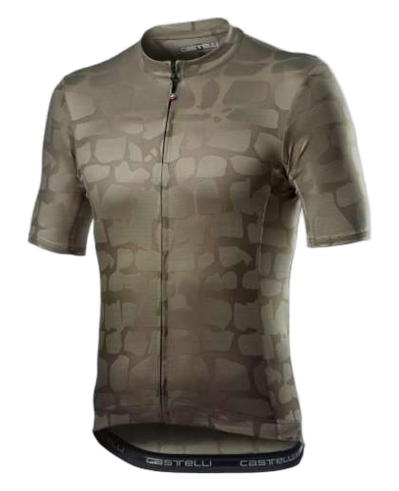 CASTELLI 4521018-364 Pave' Jersey Men's T-Shirt Bark Green XS