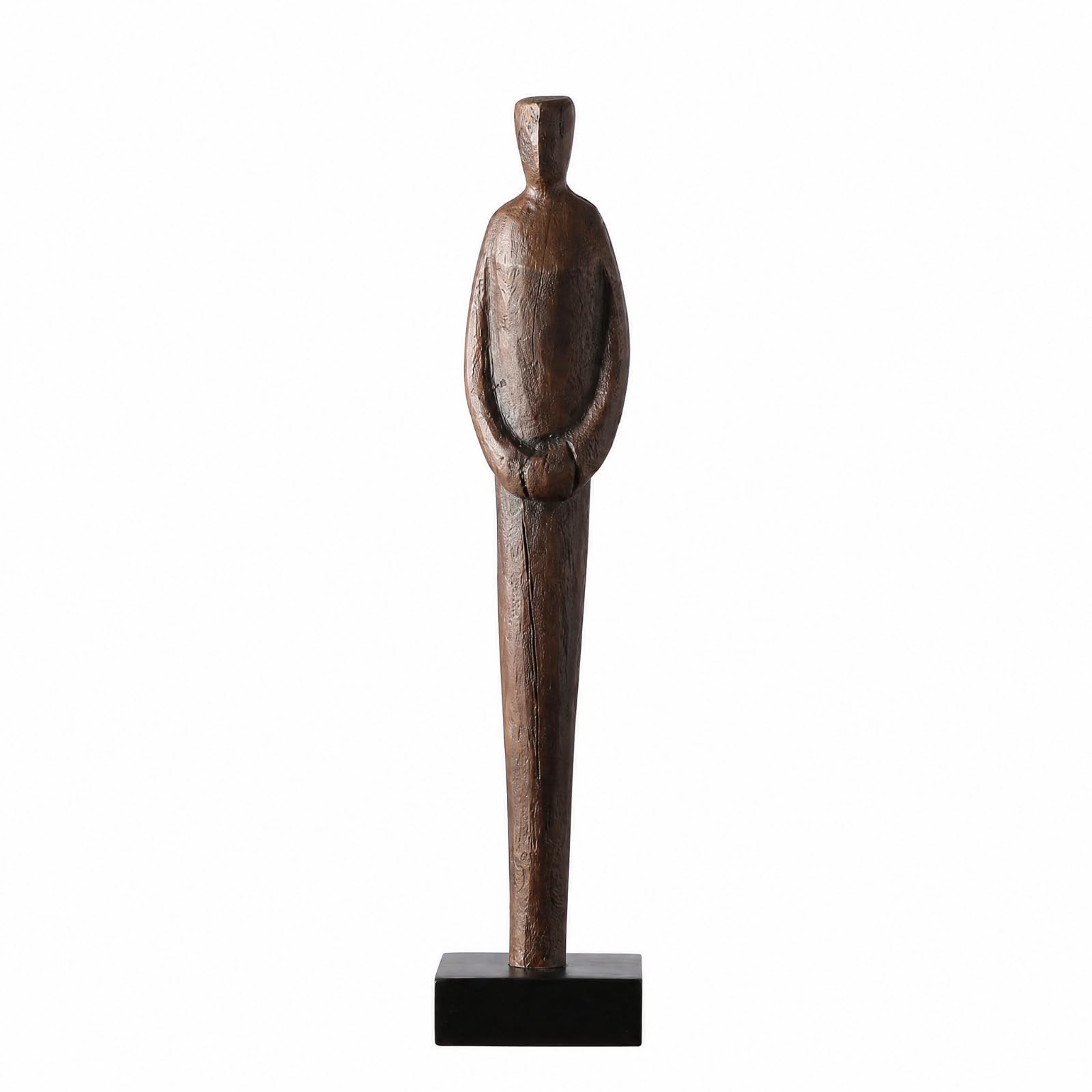 Qianly Escultura Conceptual Artística | Figura Resina, Morno, Adorno, para Recibidor, Estantería, S