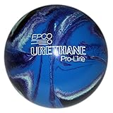 Bowlerstore Products Duckpin EPCO Urethane Bowling Ball 5'- Purple/Blue/Mint 3lbs 12oz