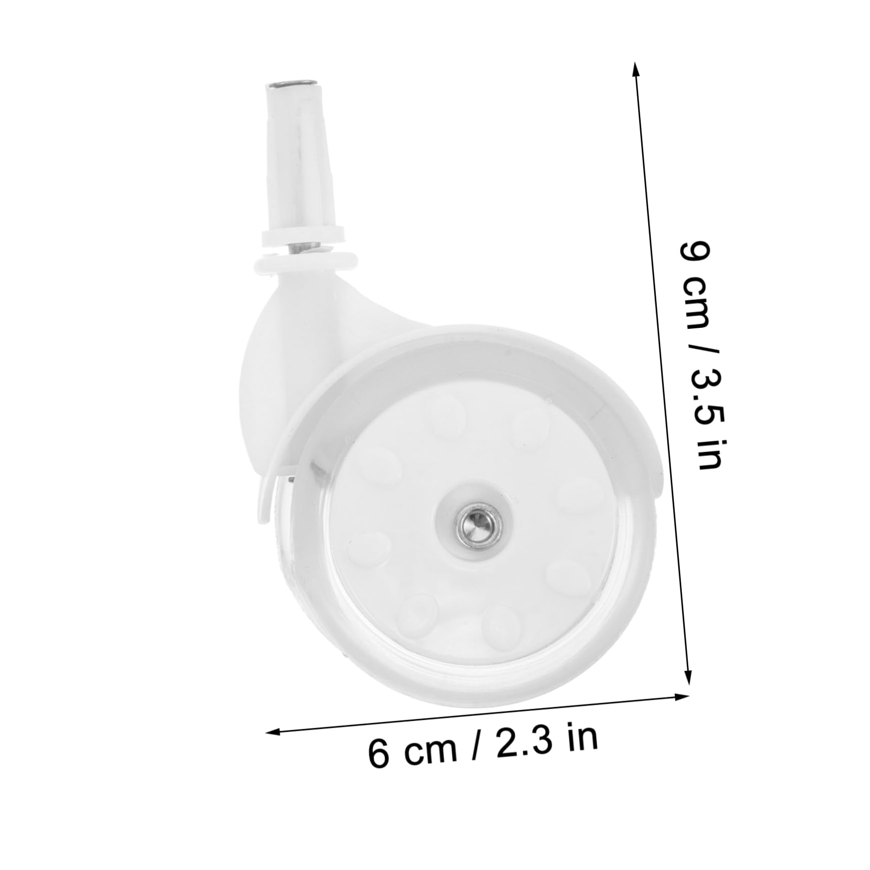 Vaguelly Trend Wheels Replacement 4 Heavy Duty Swivel Caster Wheels for Stroller Cart