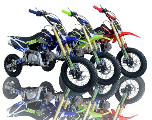 Pit Bike MTR JUNIOR 110cc Semiautomática   Moto Infantil para Niños, Motor 110cc, Ruedas 12