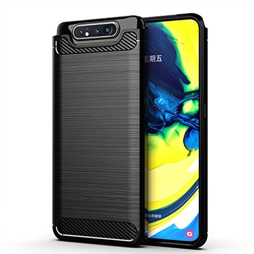 USDILU - Case LS para Samsung A80 y Galaxy A90 Funda protectora de TPU suave y duradera de silicona