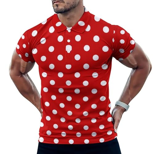Polo de golf pour homme coupe sèche anti-humidité à manches courtes