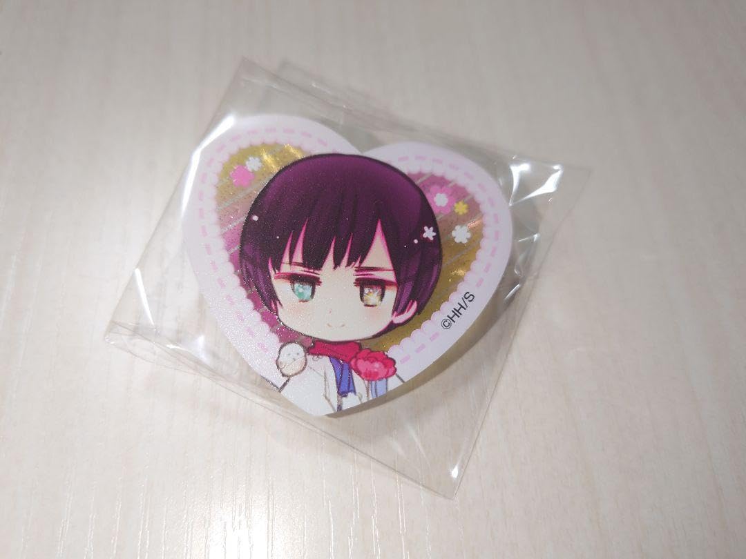 Amazon.co.jp: ヘタリア ハート型ラメアクリルバッジ Vol3 日本