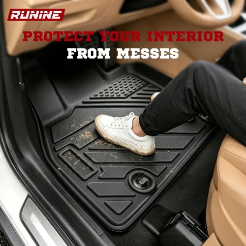 Image of Floor Mats for Kia Telluride 2020-2025(7 /8 Seat), All Weather Protection Custom Floor Mats Trunk Cargo and Car Windshield Cover Set for Kia Telluride Accessories,Car Floor Liners Set,5packs.