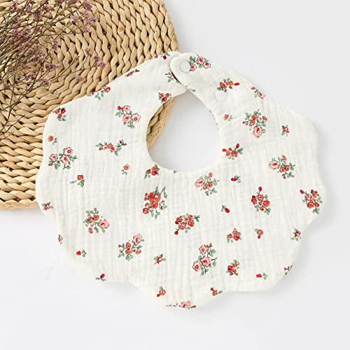 Baby Shape Feeding Bib Bandana Burp Cloth Scarf Printed Saliva Towel Apron Muslin Burp Cloths2